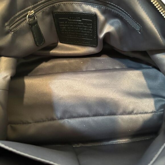 Vintage, Original Coach Hand Bag, Genuine Leather. Black - Picture 14 of 14